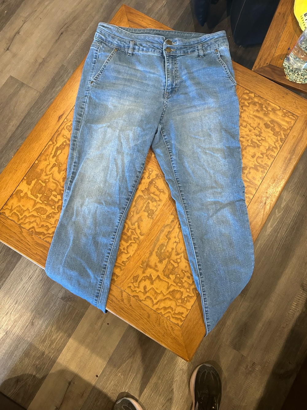 d. jeans Men's Light Blue Straight Jeans